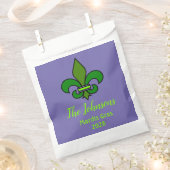 Sacs de Fête Fleur de Lis Mardi Gras (Coupé)