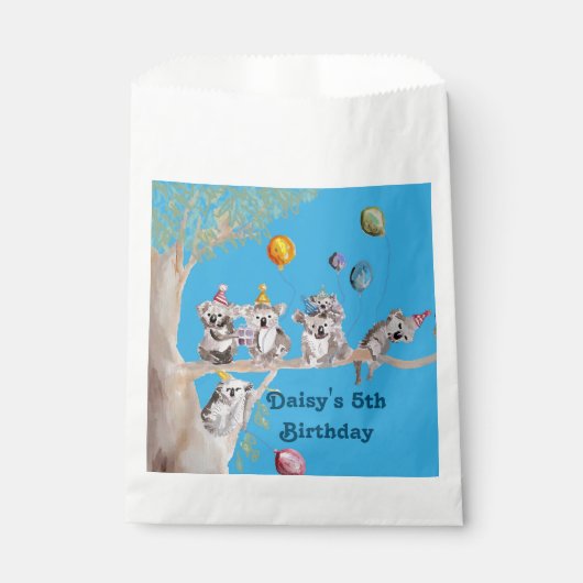 Sacs de fête pour animaux de koala mignons pour an (Devant)