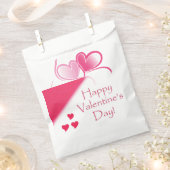 Sacs de Fêtes de la Saint-Valentin Rose Foncé (Coupé)