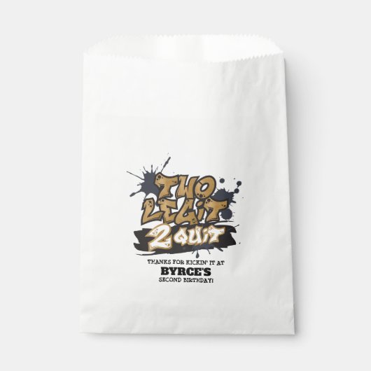 Sacs de Fêtes 'Two Legit 2 Quit' (Devant)