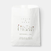 Sacs de fleurs sauvages de mariage rustiques (Devant)