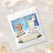 Sacs de friandises de boulangerie biscuits de Noël (Coupé)