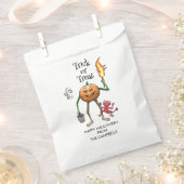 Sacs de friandises Halloween Trick or Treat (Coupé)