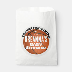 Sacs de friandises pour fête de basketball