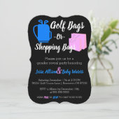 Sacs de golf ou sacs de shopping Invitation de rév (Debout devant)
