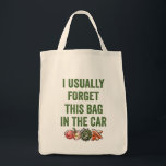Sacs de magasin d'alimentation amusant réutilisabl<br><div class="desc">Oubliez vos sacs réutilisables plus que vous ne vous en souvenez ? Ce fourre-tout amusant pourrait vous aider à faire un jogging dans votre mémoire.</div>
