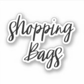 Sacs de magasin Sticker de stockage (Devant)