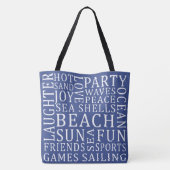 Sacs de maison de plage couleur personnalisée (Dos)