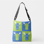 Sacs de Moose Head Pop Art (Devant)