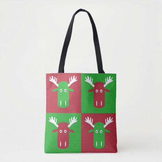 Sacs de Moose Head Pop Art (Devant)