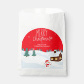 Sacs de Noël Joyeux personnalisés (Devant)