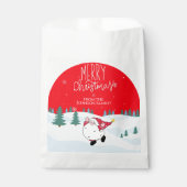 Sacs de Noël personnalisés avec nom de famille (Devant)