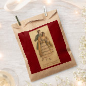 Sacs de Noël Victorien Couple vintage (Coupé)