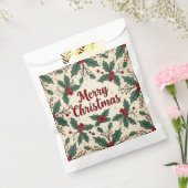 Sacs de Noël Vintage Style Favoriser (Scellé)