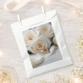 Sacs de préférence mariage blanc (Coupé)