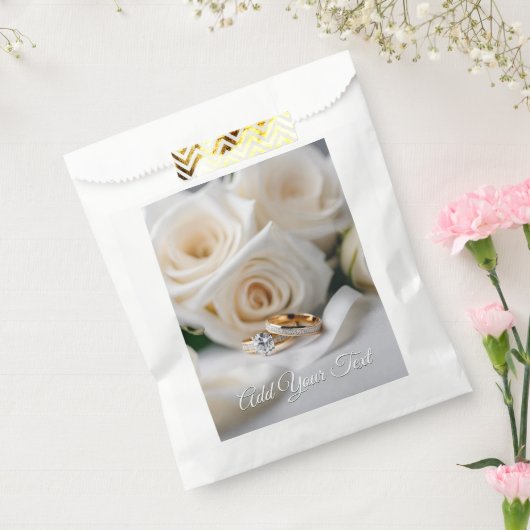 Sacs de préférence mariage blanc (Scellé)