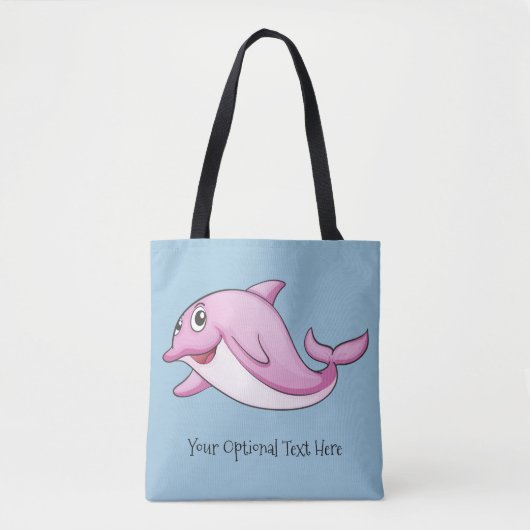 Sacs de texte personnalisés Dolphin (Devant)