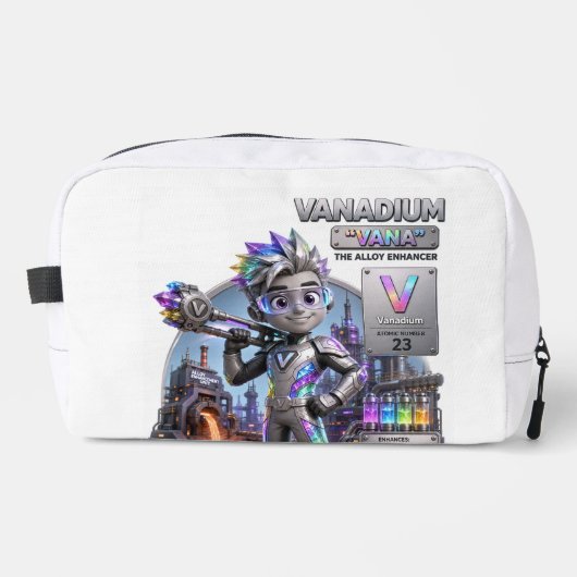 Sacs de toilette au vanadium "Vana" (Recto)