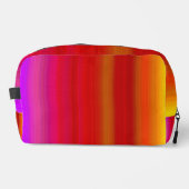 Sacs de toilette Multicolor Stripes Abstraites (Recto)