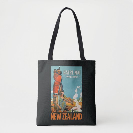 Sacs de voyage vintage néo-zélandais (Devant)