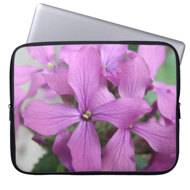 Sacs d'ordinateur portable Fleur sauvage violet (Devant)