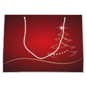 Sacs en or rouge Noël (Devant)