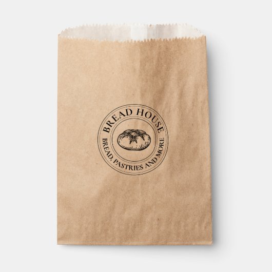 Sacs en papier du logo du timbre (Devant)