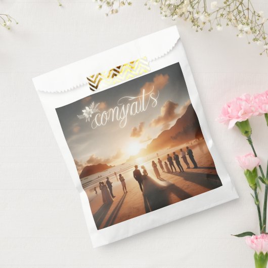 Sacs en papier pour félicitations (Scellé)