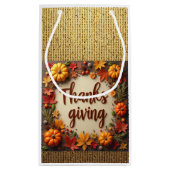 Sacs en papier pour Thanksgiving (Dos)