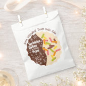 Sacs en papier pour vente de pâtisseries de Noël m (Coupé)