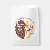 Sacs en papier pour vente de pâtisseries de Noël m (Devant)