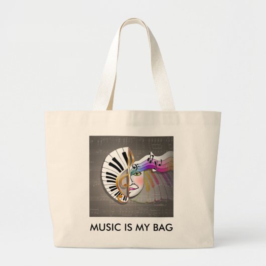 SACS et EMBALLAGES de masque de musique (Devant)