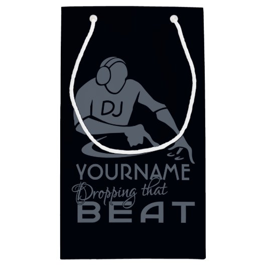 Sacs faits sur commande de cadeau de nom et de (Dos)