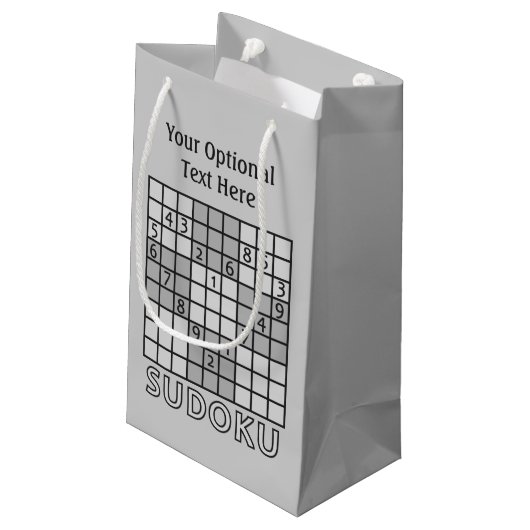 Sacs faits sur commande de cadeau de SUDOKU (Dos Angle)