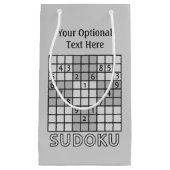 Sacs faits sur commande de cadeau de SUDOKU (Devant)
