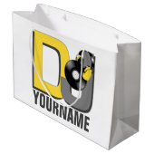 Sacs faits sur commande de cadeau du DJ (Dos Angle)