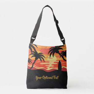 Sacs faits sur commande de plage des textes de