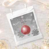 Sacs Fancy Rouge Noël Ornament Favoriser (Coupé)