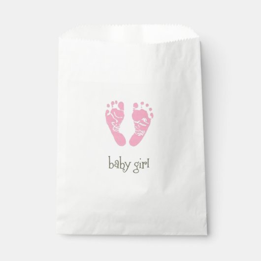 Sacs Faveur Blanche / Fille Bébé (Devant)