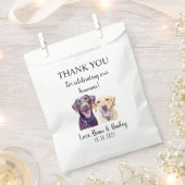 Sacs Favor de mariage - Sac pour animaux Customisé (Coupé)