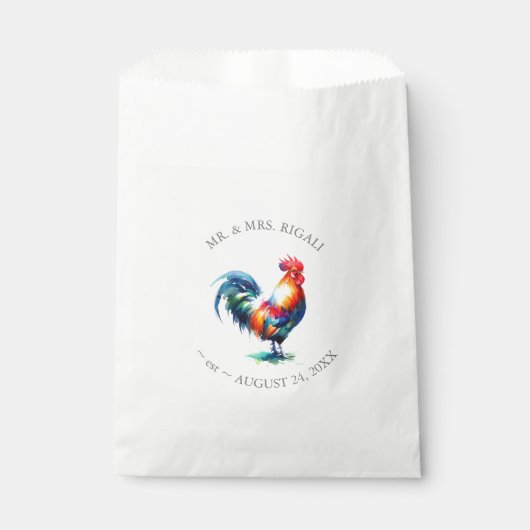 Sacs favoris du coq (Devant)