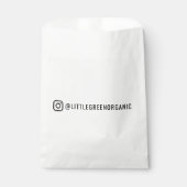Sacs Favoris Instagram | Votre Nom Insta (Devant)