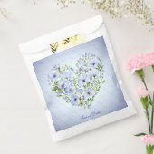 Sacs Fleur Coeur Bleu (Scellé)