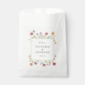 Sacs fleur sauvage Favor Wedding (Devant)