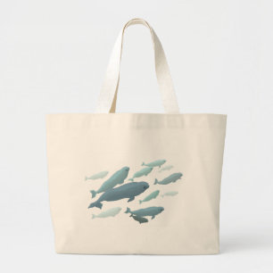 Sacs fourre-tout à baleine de beluga et cadeaux