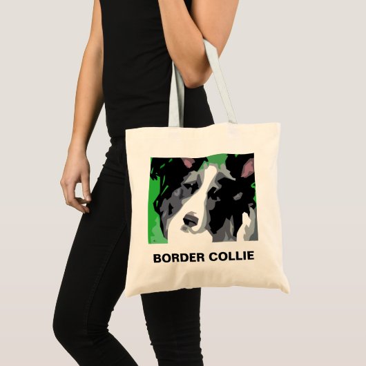 Sacs fourre-tout à border collie (Devant (produit))