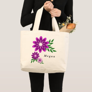 Sacs fourre-tout à motif floral