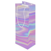 Sacs fourre-tout à vin aux vagues holographiques d (Dos Angle)