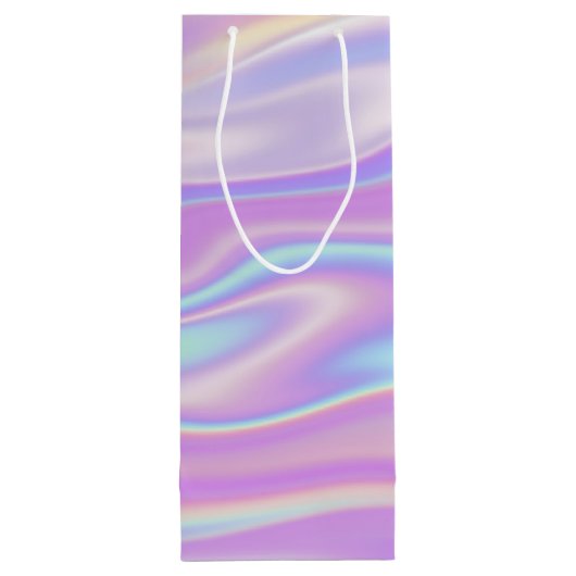 Sacs fourre-tout à vin aux vagues holographiques d (Dos)