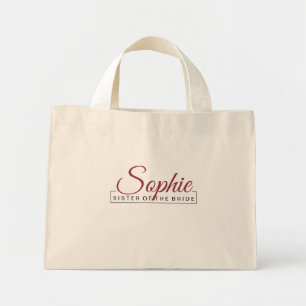 Sacs fourre-tout assortis pour la mariée et sa sui